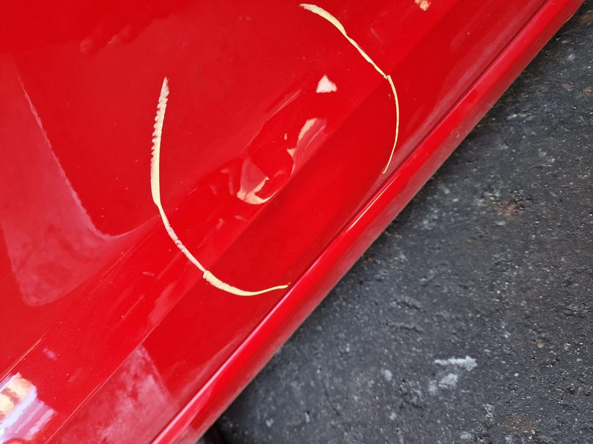 Seat Leon ST original Tür rechts vorn ohne Anbauteile LS3H Emocion Rot EZ2015